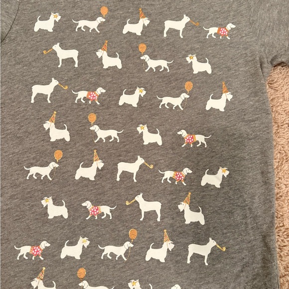 J. Crew Factory Party Gray Animal Collector Tee Short Sleeve T-Shirt Size XS - Picture 8 of 11